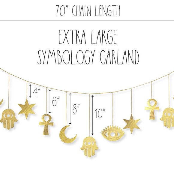 70 Inch Large Hamsa Wall Hanging - Picture 2 of 6